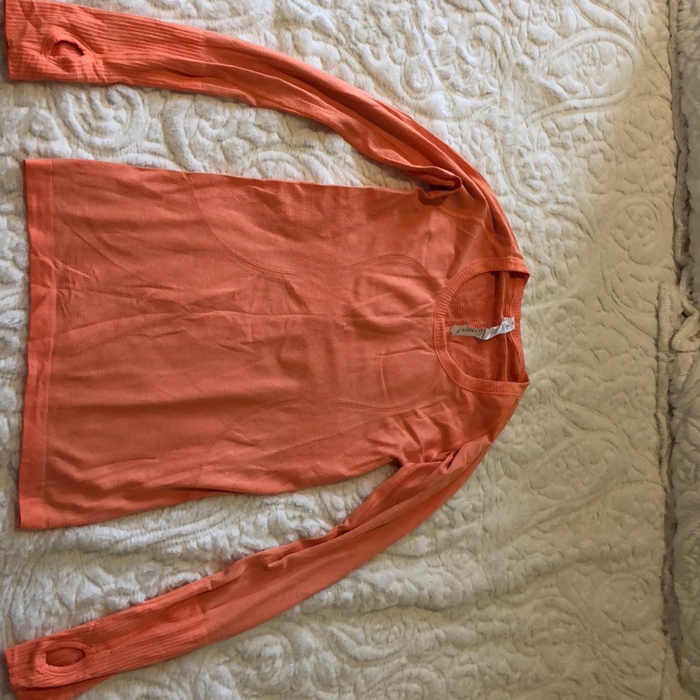 Lululemon Long Sleeve Orange Size 6